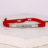 YOU ARE LOVED ROPE BRACELET - Inspiration Co.