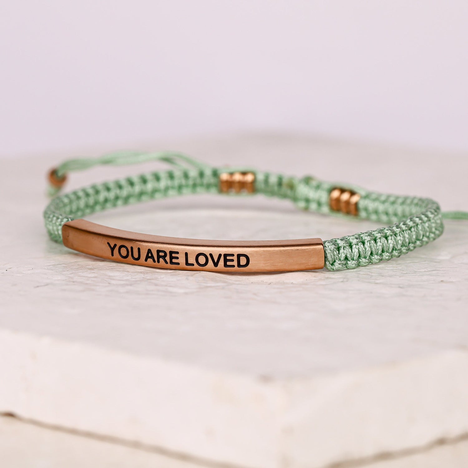 YOU ARE LOVED ROPE BRACELET - Inspiration Co.