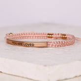 YOU ARE LOVED ROPE BRACELET - Inspiration Co.