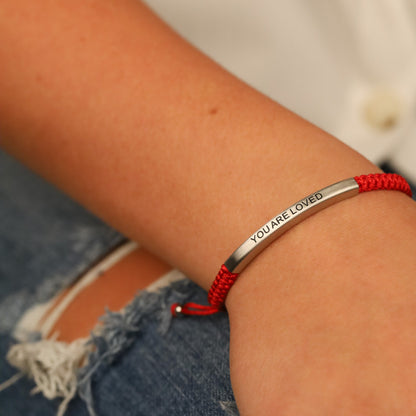 YOU ARE LOVED ROPE BRACELET - Inspiration Co.