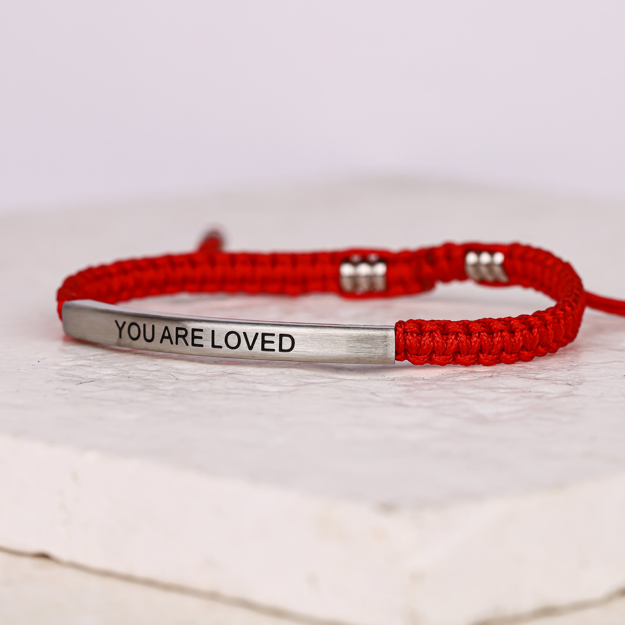 YOU ARE LOVED ROPE BRACELET - Inspiration Co.