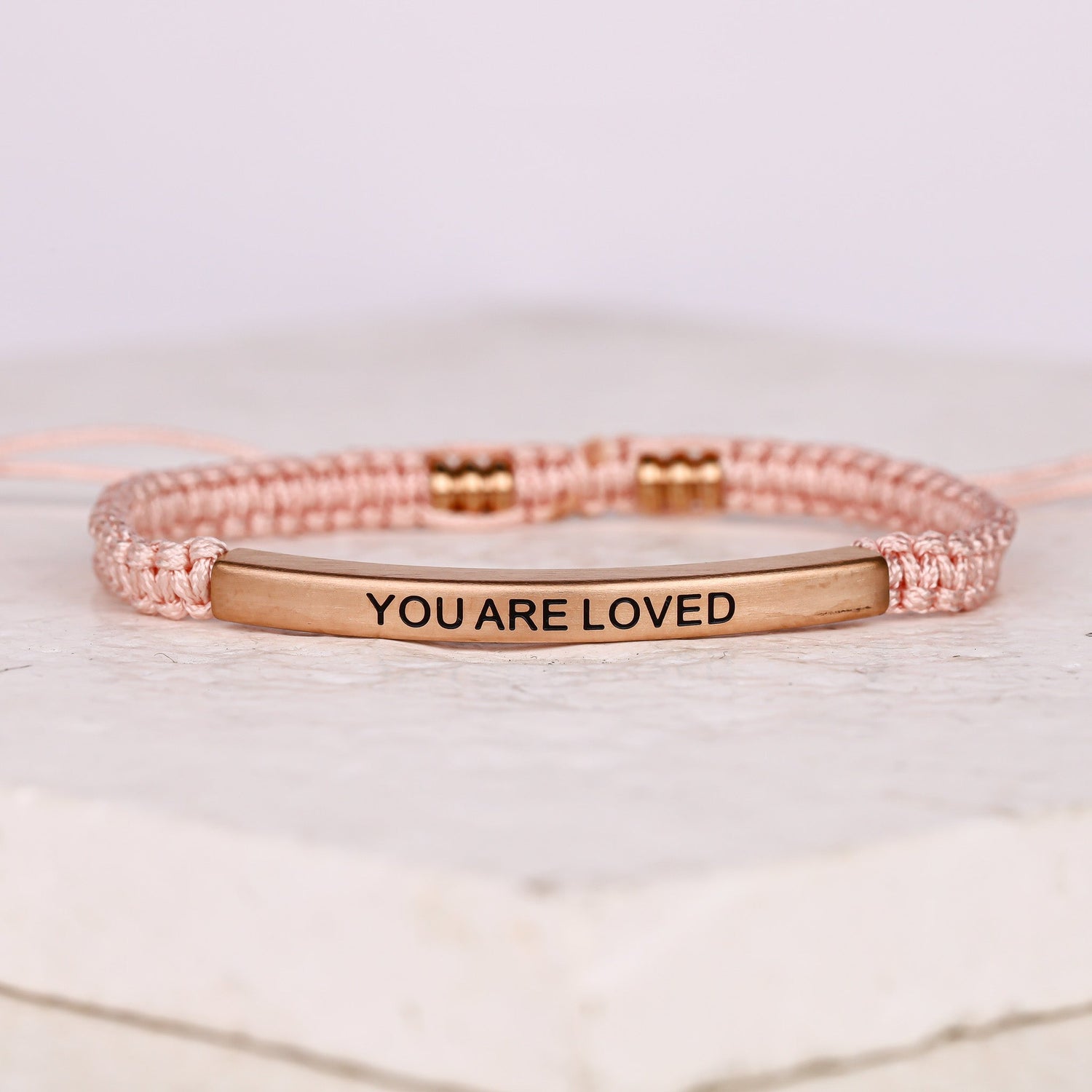 YOU ARE LOVED ROPE BRACELET - Inspiration Co.