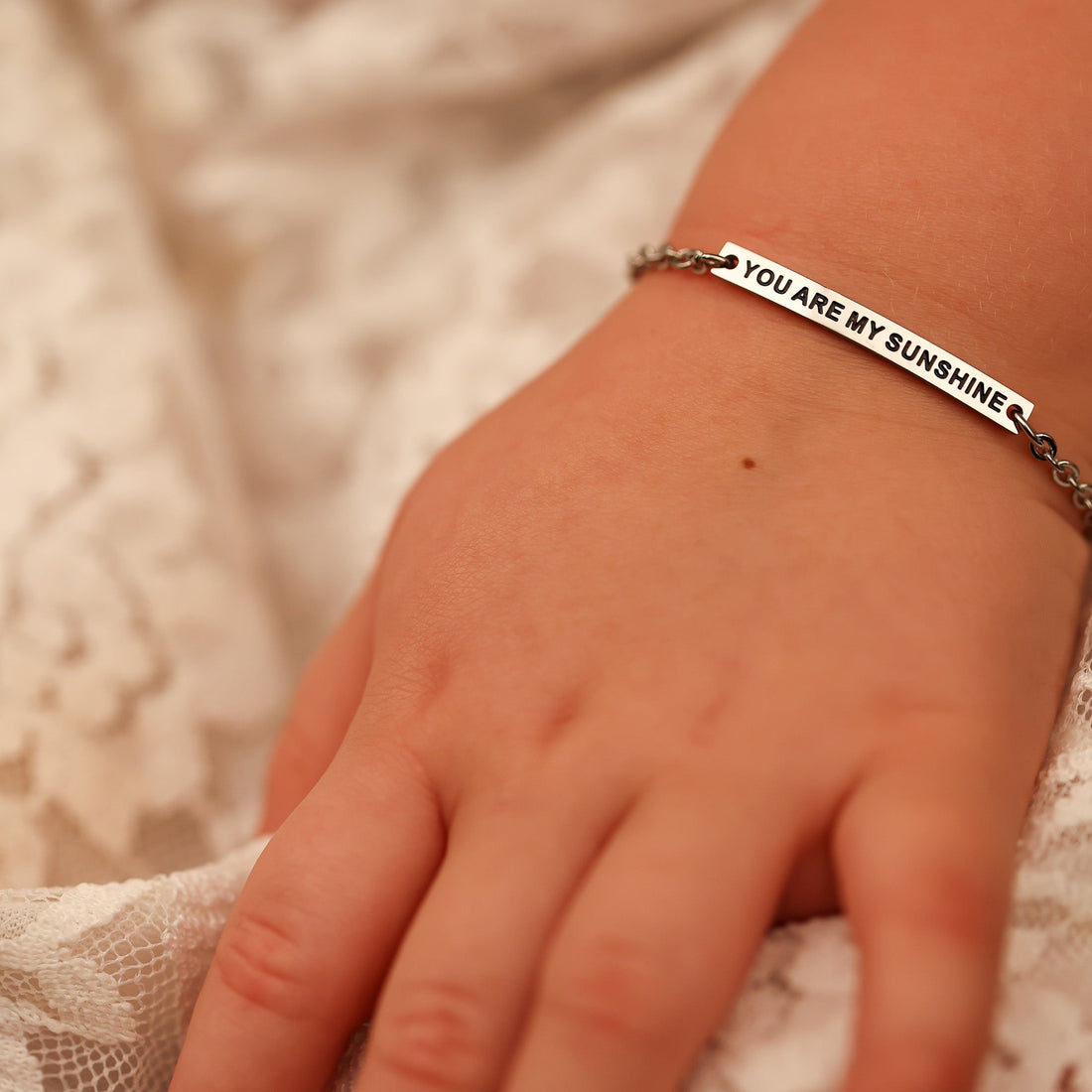 YOU ARE MY SUNSHINE- KIDS CHAIN BRACELET - Inspiration Co.