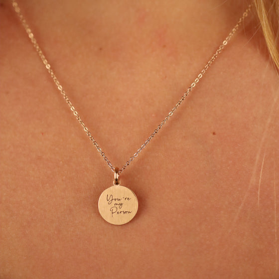 YOU'RE MY PERSON PENDANT - Inspiration Co.