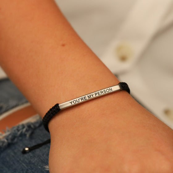 YOU'RE MY PERSON ROPE BRACELET - Inspiration Co.