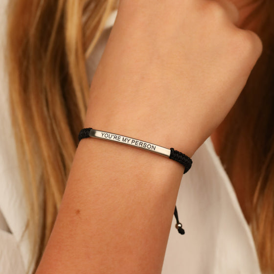 YOU'RE MY PERSON ROPE BRACELET - Inspiration Co.